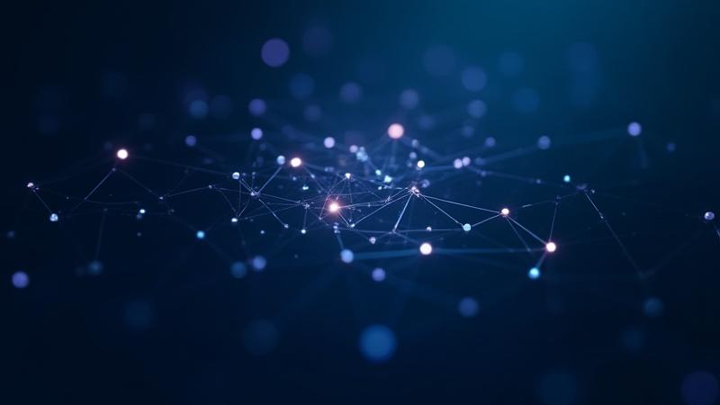 知的財産権を示す幾何学的なパターン